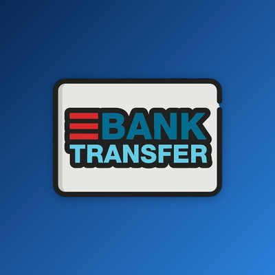 Bank building icon with transfer arrow illustrating Mostbet direct bank deposit in PKR