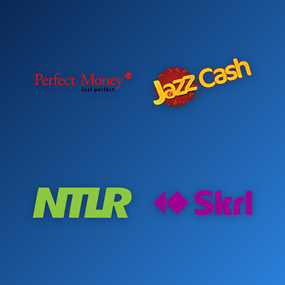 JazzCash wallet selected as a Mostbet deposit method on mobile cashier screen