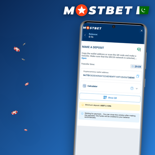 Mostbet minimum deposit PKR 300 shown on smartphone with JazzCash and Easypaisa logos