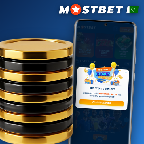 Mostbet prediction dashboard on smartphone with upward bar chart for Pakistani players